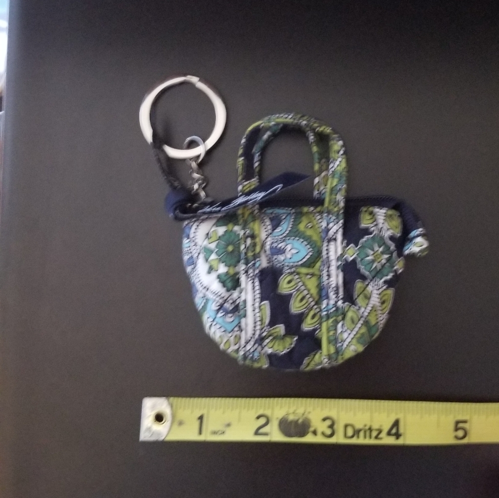 Vera Bradley Mini Purse/Keychain - Picture 5 of 6